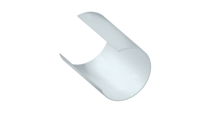 кожух оцинкованный для труб 400x0,8 мм купить в Екатеринбурге