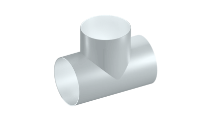 кожух оцинкованный для тройника 330x0,7 мм купить в Екатеринбурге