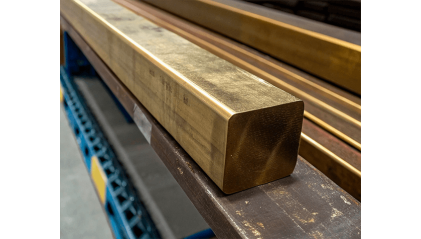 квадрат бронзовый ДКВНТ 9x9 мм БрХ1 купить в Екатеринбурге