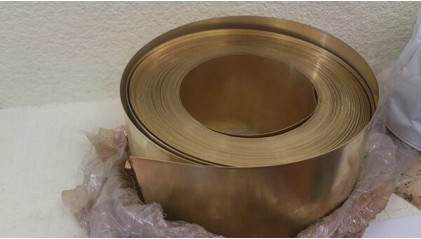 ленту латунную ДПРНМ 100x0,05 мм Л90 купить в Екатеринбурге