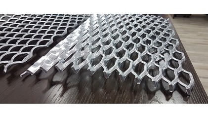 лист стальной оцинкованный просечно-вытяжной ПВЛ 306 3x1000x2000 мм Ст3пс купить в Екатеринбурге