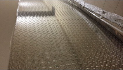 лист стальной рифленый квинтет 1,2 мм Ст3 купить в Екатеринбурге