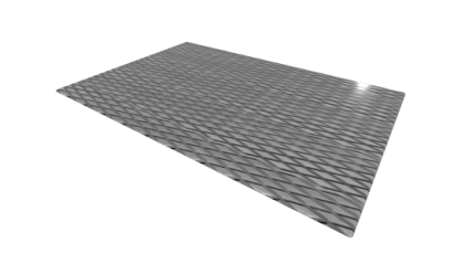 лист нержавеющий рифленый ромб 4 мм 08Х17Т купить в Екатеринбурге