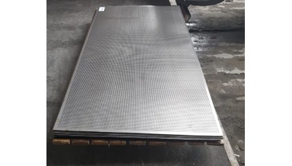 лист перфорированный нержавеющий 0,1 мм Qg 5-8 AISI 321 купить в Екатеринбурге