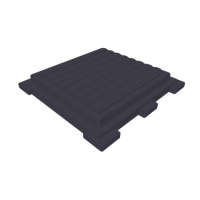 Люк чугунный тяжелый квадратный Т (С250) 400х400 мм СЧ20 ГОСТ 3634-2019