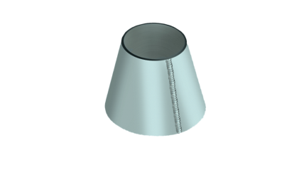 обечайку оцинкованную коническую 1120x1020x12 мм 09Г2С купить в Екатеринбурге