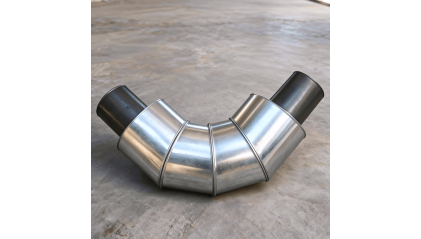 отвод оцинкованный в ППУ изоляции 45° 426х8 мм купить в Екатеринбурге