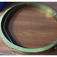 Полоса латунная 100x0,7 мм ЛС63-3 ГОСТ 2208-2007