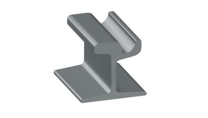 рельсы РТ58 стальные трамвайные 15 м Э76 купить в Екатеринбурге