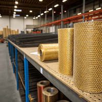 Сетка латунная 0,25x0,25x0,1 мм Л68 ГОСТ 6613-86