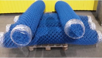 сетку рабицу стальную с полимерным покрытием (ПВХ) 6x6 1 мм купить в Екатеринбурге