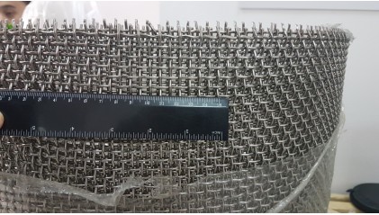 сетку нержавеющую рифленую (канилированную) 15x15 3,6 мм 12Х18Н10Т купить в Екатеринбурге