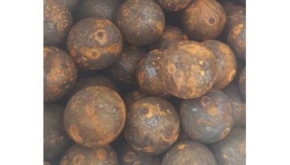 Шары мелющие, помольные стальные 60 мм Ст3 фото Шары мелющие, помольные стальные 60 мм Ст3 купить в Екатеринбурге