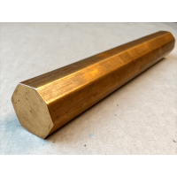 Шестигранник бронзовый 12 мм БрКН1-3 ТУ 48-21-60-80