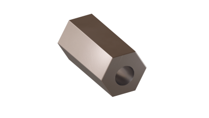 шестигранник буровой пустотелый 25x7,2 мм 55С2 купить в Екатеринбурге