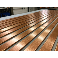 Шина бронзовая 100x20 мм БрХ1 ТУ 48-21-70-83