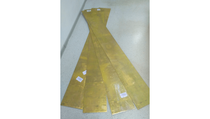 шину латунную 100x1,6 мм Л63 купить в Екатеринбурге