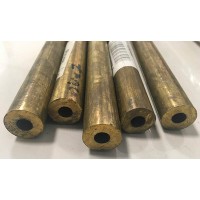 Труба латунная ДКРНП 100x22,5 мм Л68 тянутая ГОСТ 494-2014