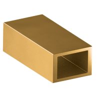 Труба латунная профильная прямоугольная ДПРНТ 11x5,5x0,5 мм Л63 ГОСТ 20900-2014