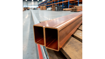 трубу медную профильную прямоугольную ДПРНМ 110x30x3,5 мм М1ф купить в Екатеринбурге