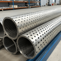 Труба нержавеющая перфорированная электросварная 30x2 мм 12Х18Н10Т ГОСТ 11068-81