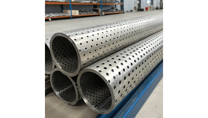 трубу нержавеющую перфорированную электросварную 30x2 мм AISI 304 купить в Екатеринбурге