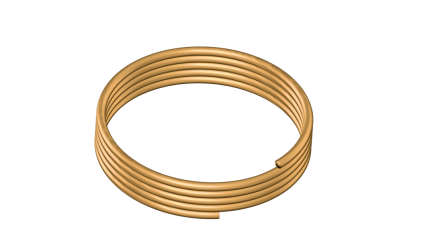 трубку латунную капиллярную ДКРНМ 1,3x0,35 мм Л63 купить в Екатеринбурге