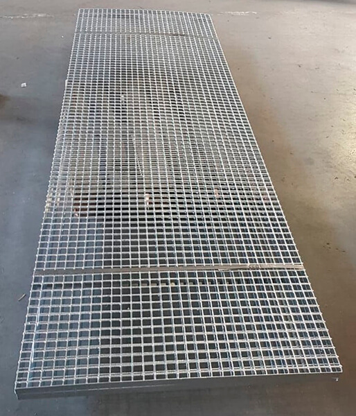 Решетчатый настил оцинкованный