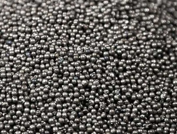 Дробь стальная