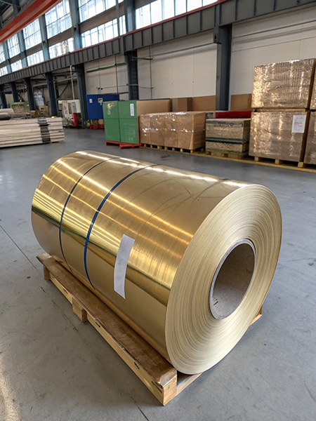 Фольга латунная