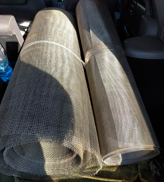 Сетки тканые нержавеющие