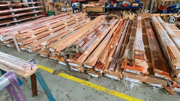 Шина медная