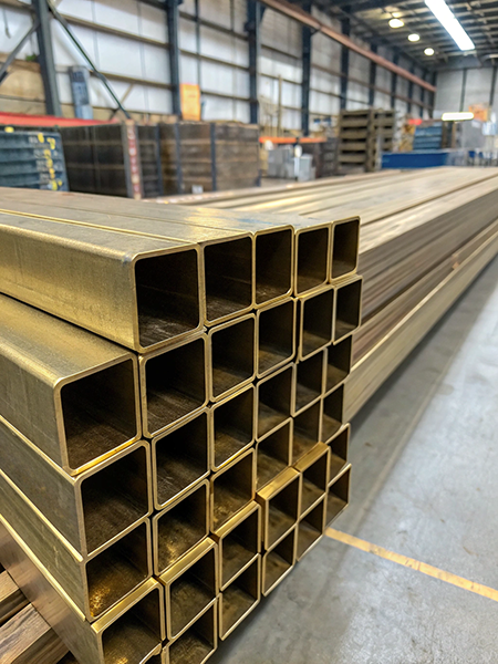 Трубы профильные латунные