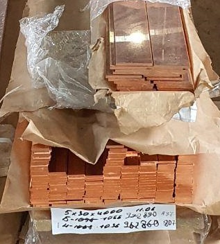 Полоса медная 30x4 мм М1 ГОСТ 434-78 фото