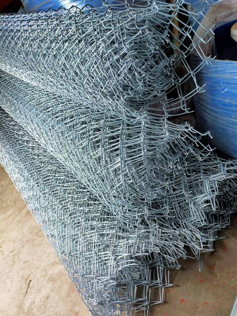 Сетка рабица оцинкованная 80x80x1 мм ГОСТ 5336-80 фото